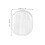 200Pièces Protections Clips Boucles D'oreilles PVC Transparent Simple 3