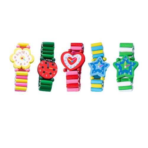 15Pièces Bois Colorées Jeu Educatif Cadeau 1