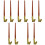 10Pièces Porte-Plume Bois Et Métal Multi-Couleurs 5