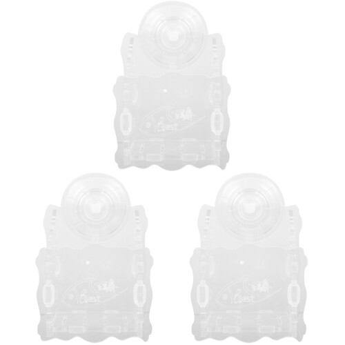 3Pièces Pots De Plantes Aquatiques Durables Transparente Pour 2