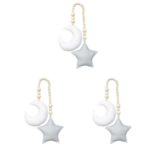 3Pièces Ornements Suspendus Étoile Décoration 1