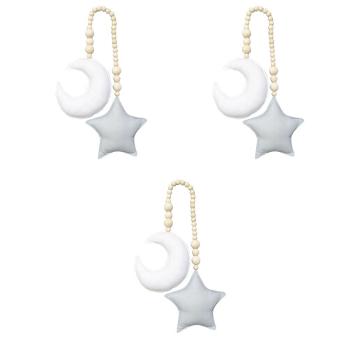 3Pièces Ornements Suspendus Étoile Décoration 2