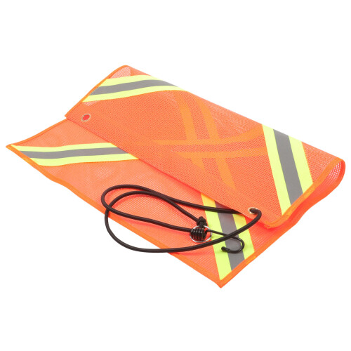 5Pièces Drapeaux Réfléchissants PVC Polyester Pour Auto 1