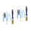 2Sets Multicolor Keyboard Reinigungsset Mit Keycap Puller Und Pinsel 4
