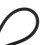 4Pièces Câble Casque Nylon 3.5mm 6.35mm Noir 7