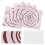 400Pièces Papier Aluminium Rose Bonbons 5