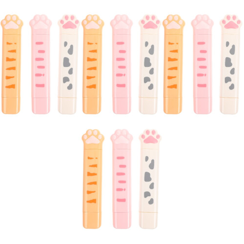 12Pièces Rubans Adhésifs De Correction Confortables Multicolores 2