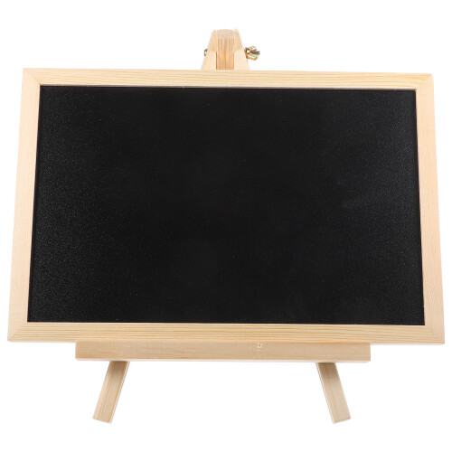 2Pièces Mini Tableaux En Bois Pour Enfants - Effaçable 1