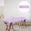 3Pièces Housse Guzheng Violet Décorative Durable Et Élégante 11