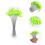 3Ensembles Accessoires De Flottants Vert Fluorescents 10