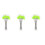 3Ensembles Accessoires De Flottants Vert Fluorescents 4