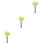3Ensembles Accessoires De Flottants Vert Fluorescents 5