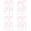 16Pièces Attache Nylon Rose Résistante Antiperte Usage 7