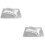 2Ensembles Repose-Bras Ongles Argent PU Confort Pour Usage 6