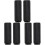 3Ensembles -Pieds Compact Aluminium Noir Antidérapant 4