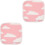 2Pièces Doux Rose Pour Cage Hamster Avec Motif Nuage 4