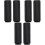 3Ensembles -Pieds Compact Aluminium Noir Antidérapant 5
