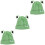 3Pièces Chapeaux Tricotés Vert Enfants Hiver Mode Cute 5