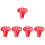 20Pièces Paddles Portable Tableau Effaçable Pour Jeux 6