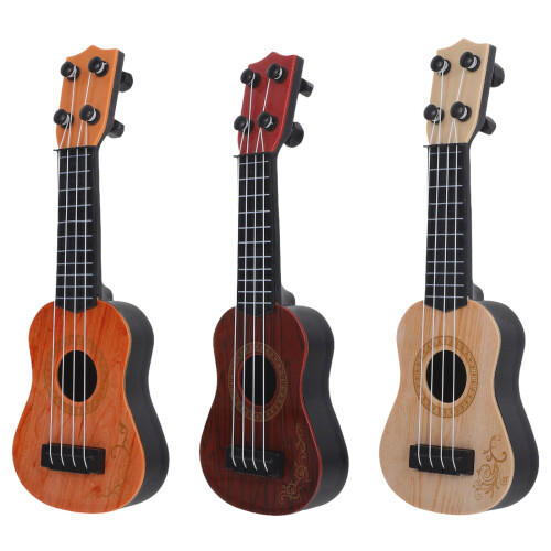 9Pièces Instruments Jouets Enfants Ukulélé Plastique