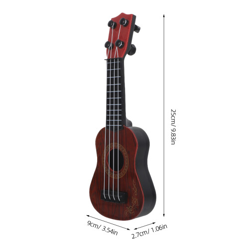 9Pièces Instruments Jouets Enfants Ukulélé Plastique 1