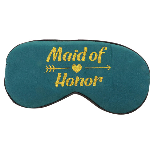 2Pièces Masque De Vert Doux Ajustable Pour Voyageurs Zen 1