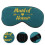 2Pièces Masque De Vert Doux Ajustable Pour Voyageurs Zen 9