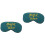 2Pièces Masque De Vert Doux Ajustable Pour Voyageurs Zen 5