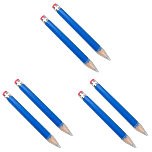 6Pièces Crayons Longs , Qualité Pour Et 2