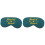 2Pièces Masque De Vert Doux Ajustable Pour Voyageurs Zen 3