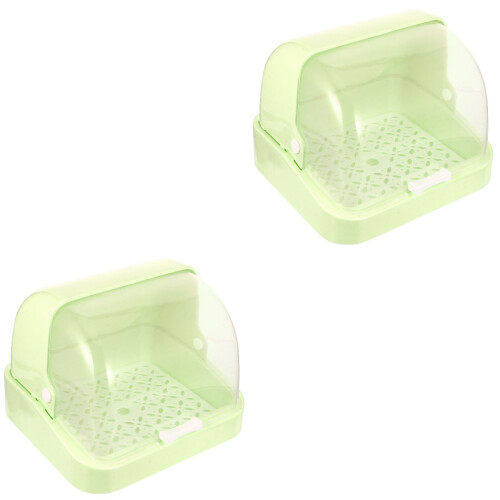 2Pièces Conteneur Rangement Ustensiles Bébé En PP 2