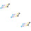 3Pièces Clips Pour Dessin Colorés, Support Stable Rotatif 9
