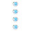 4Pièces Artificiels Transparente Décor Salon 8