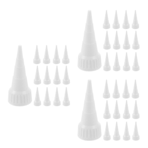 60Pièces Colle Blanches Pour Remplacement Usage DIY 2