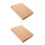 2Pièces Housse Kraft Beige Antisalissure Pour Usage Maison 7