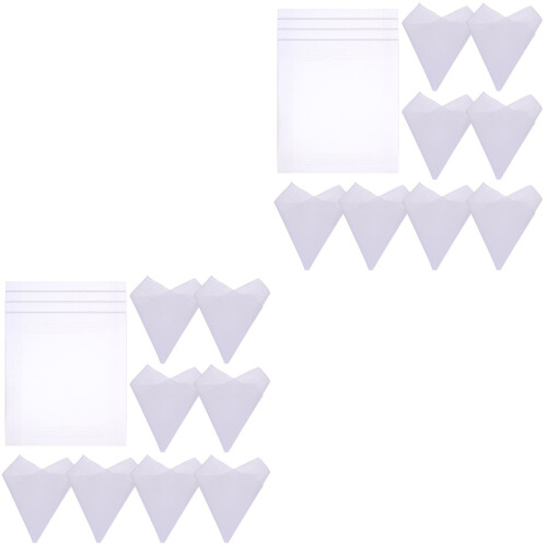 24Pièces Serviettes Bébé Transpiration 2