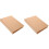 2Pièces Housse Kraft Beige Antisalissure Pour Usage Maison 4
