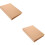 2Pièces Housse Kraft Beige Antisalissure Pour Usage Maison 8