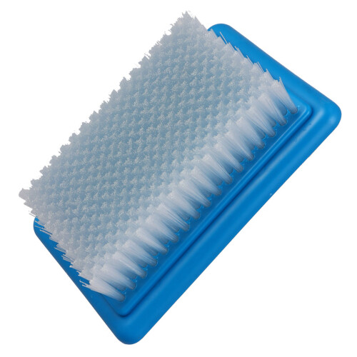 2Pièces Brosse Plastique Bleu Ciel Multi-Usage Portable Poils Solides