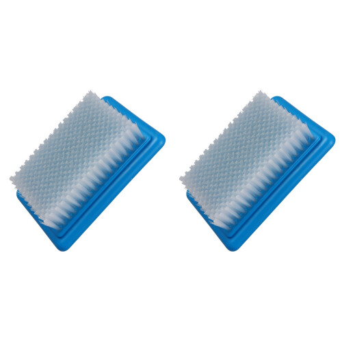 2Pièces Brosse Plastique Bleu Ciel Multi-Usage Portable Poils Solides 1