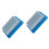 2Pièces Brosse Plastique Bleu Ciel Multi-Usage Portable Poils Solides 4