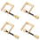 4Pièces Accessoires Dorés Violon Pinces Réparatrices Outil De Luthier 5