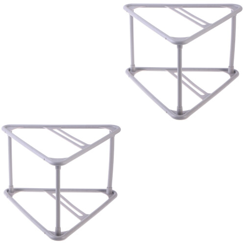 2Pièces Support Clips Cintres En PP Résistant 2