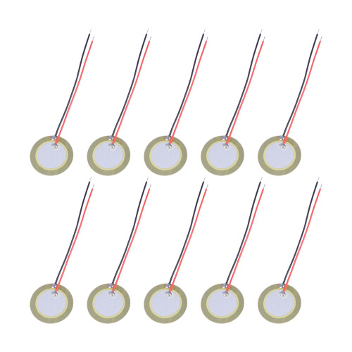 20Pièces Disques Diaphragme Piezo 20Mm, Capteurs Multicolores