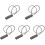 5Pièces Cadenas Câble Gris Zinc Verrouillage Robuste Multidôme 4