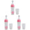 3Pièces Silicone Rose Pour Alimenter Bébé Effort 2