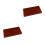 2Stk Rustikales Holz Wandregal Single Layer Regal Für 10