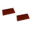 2Stk Rustikales Holz Wandregal Single Layer Regal Für 6
