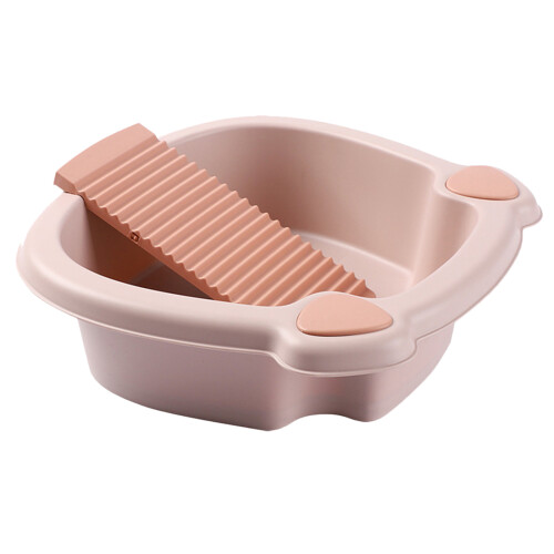 3Ensembles Bassines Lavabo Rose Pour Lavage Main