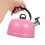 2Pcs Convenient Pink Heating Kettle with Large Spout for Camping Use 3